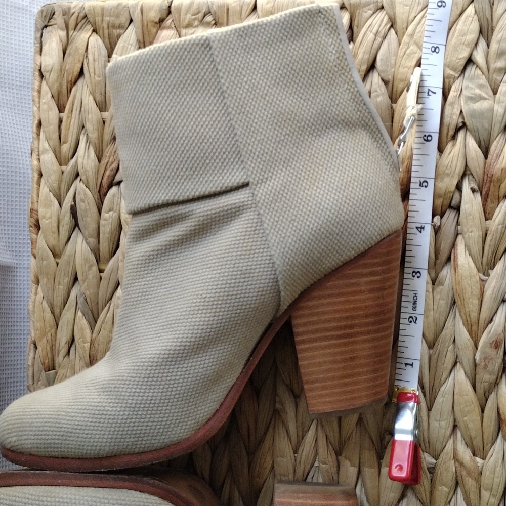 Rag and Bone Newbury beige ankle booties 8.5 - Picture 7 of 12